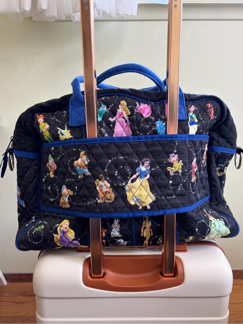 ‼️SOLD‼️ Disney "Relive the Magic" Quilted Weekender Tote Bag - Picture 2 of 16
